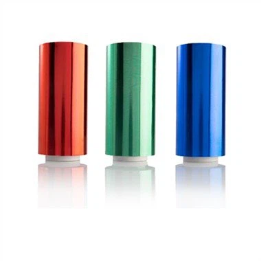 Papel de aluminio coloreado